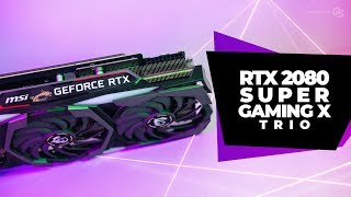 Video thumbnail for MSI RTX 2080 Super Gaming X Trio - Benchmarked by Gear Seekers