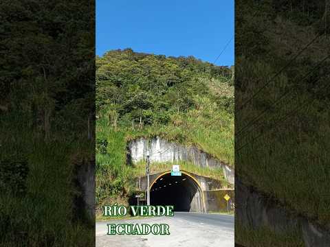 Río verde. Ecuador