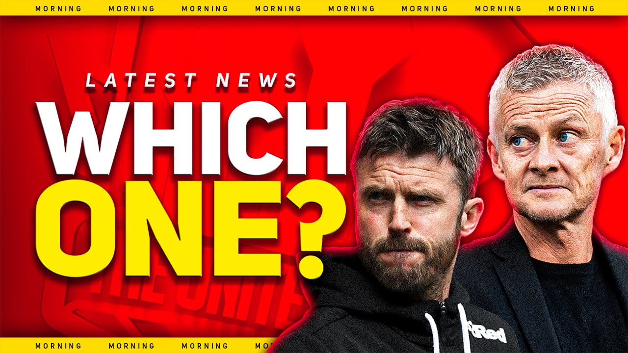 Decision DAY! Solskjaer or Carrick? Man Utd News