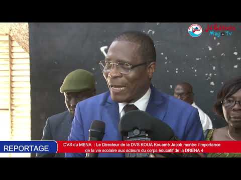 DVS MENA: Le Directeur montre l’importance de la vie scolaire aux acteurs du corps éducatif DRENA