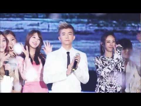 《Fancam》120908 K-POP Nature+ Eco Concert in Jeju(Heal the World) Wooyoung