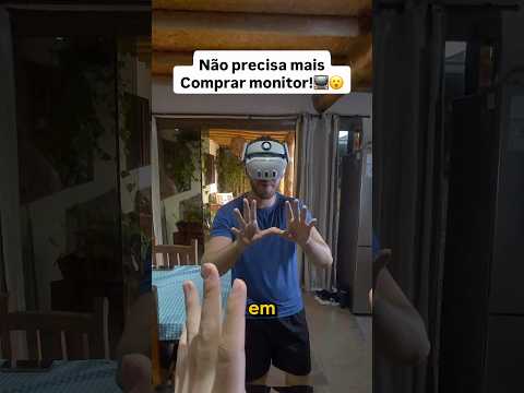 Não precisa mais comprar monitor! Conheça o meta quest 3 vr surreal
