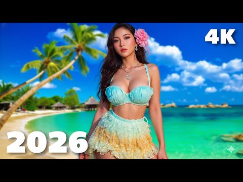 Tropical Deep House Vocal Chill Mix 2026 🌴 Best Summer Beach Vibes 4K UHD By XDeep Music
