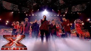 Group Performance of Take That's Never Forget | Live Results Wk 5 | The X Factor UK 2014
