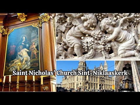 [BE] 🇧🇪 Saint Nicholas' Church | Sint-Niklaaskerk || Ghent Belgium 🇧🇪