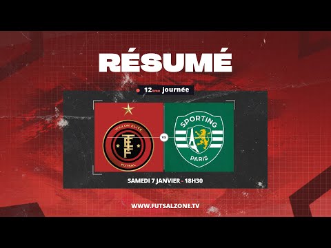 D1 Futsal - J12  Toulon Elite Futsal vs Sporting Club Paris
