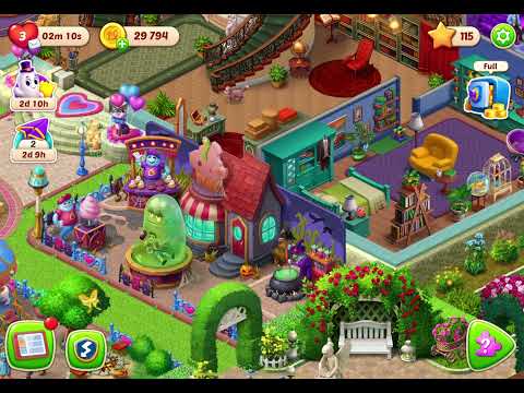 Homescapes 1125 level Gameplay Story