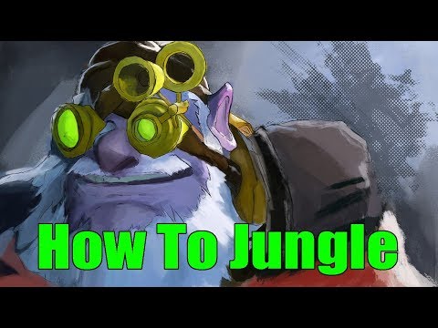 DoTa 2 How To Jungle Sniper Patch 7.22h