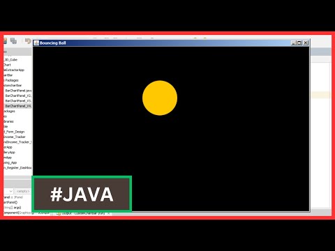 Java Bouncing Ball Java Swing Animation Using Graphics