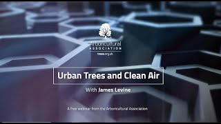Urban Trees and Clean Air