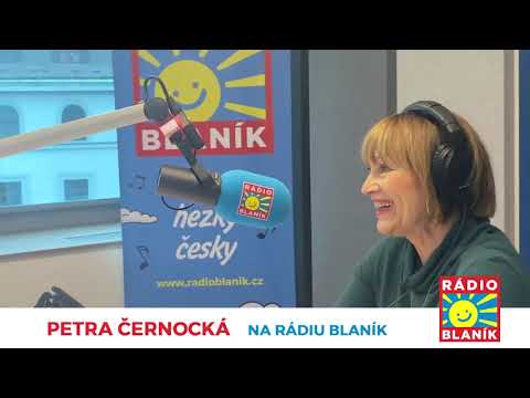 Petra Černocká na Rádiu BLANÍK