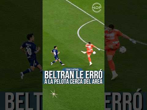 Santiago Beltran le erró a la pelota #beltran #riverplate #racing #futbol
