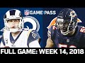 Los Angeles Rams vs. Chicago Bears Week 14, 2018 FULL Game