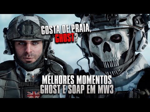 Melhores Momentos do Ghost e Soap - Call of Duty Modern Warfare 3 (DUBLADO)