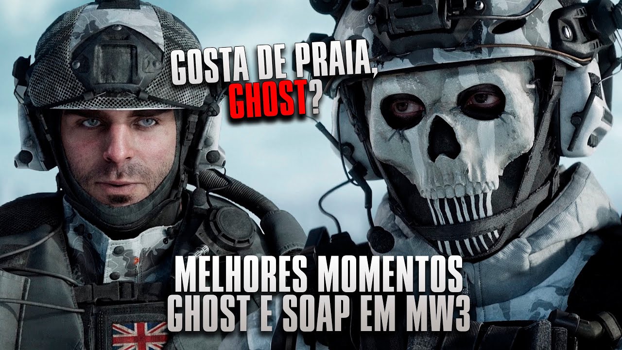 Melhores Momentos do Ghost e Soap - Call of Duty Modern Warfare 3 (DUBLADO)
