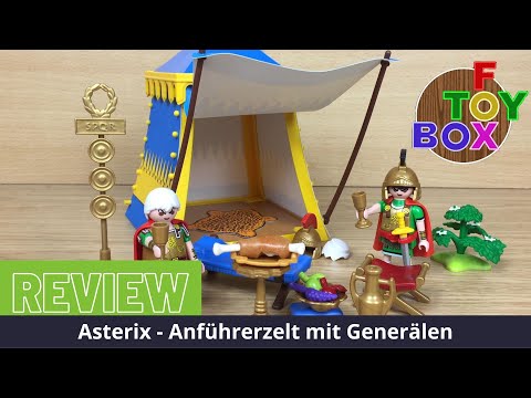Asterix - Anführerzelt mit Generälen Figuren Review | Asterix | 71015 Playmobil® | German