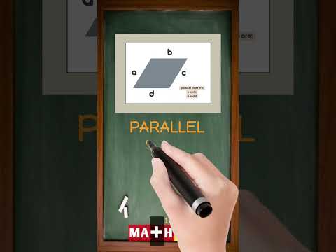 What is Parallel Sides | Easy Definition in 30 Seconds | MATHalino123