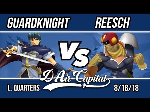 D-Air Capital 8 - GuardKnight (Marth) Vs. Reesch (Cpt.Falcon) - L. Quarters
