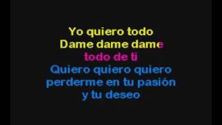 Dame Touch Me   Jennifer Lopez &amp; Chayanne Karaoke