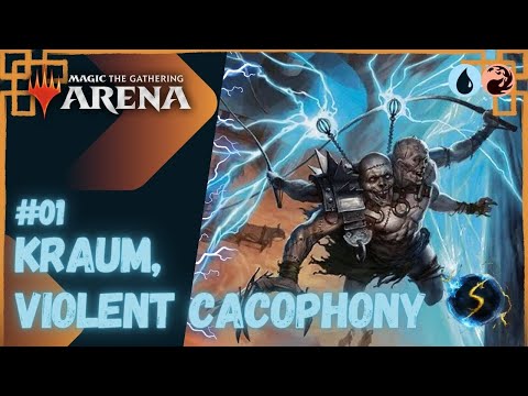 It's Showtime: Kraum, Violent Cacophony 💧🔥 #01 - MTG Arena - Historic Brawl