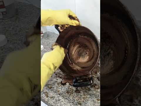 pq ela de alumínio batido que veio de Minaçu Goiás para deixar espelhada #limpatudo #limpeza