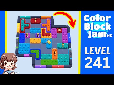 Color Block Jam Level 241 Solution Walkthrough