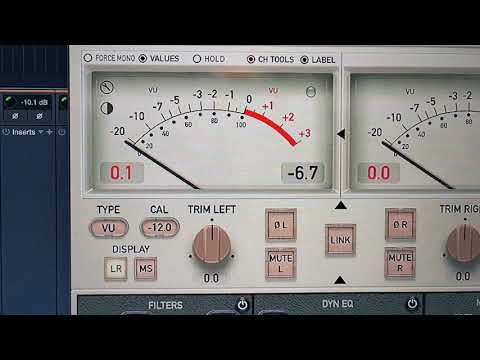 VU Meter Kick Bass Balance Trick!