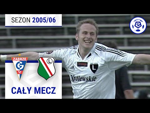 (1/2) Górnik Zabrze - Legia Warszawa | CAŁY MECZ | Ekstraklasa 2005/06 | 29. Kolejka