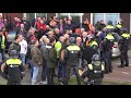 Stakers op de vuist met politie (Video: MediaTV)