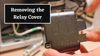 How to Remove the Start Relay Cover || For My Deep Freezer