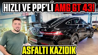 MERCEDES'İN ENDER MODELLERİNDEN AMG GT43'E STEK PPF, DETAYLI TEMİZLİK 