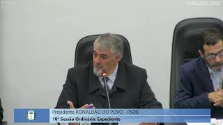 Sessão ordinária da Câmara de Vereadores Irati 13/06/2023