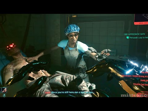 Sorry doctor, I don't help Maelstroms - Cyberpunk 2077