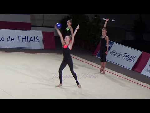 Olena DIACHENKO (UKR) ball - 2018 Thiais trainings