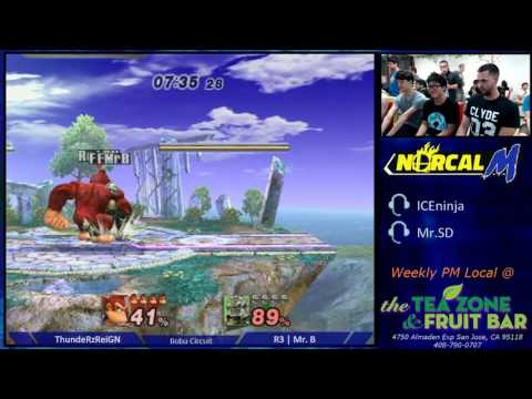R3 | Mr.  B (Ganondorf) v SiS | ThundeRzReiGN (Donkey Kong)