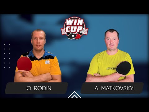18:00 Oleksii Rodin - Andrii Matkovskyi West 3 WIN CUP 23.12.2023 | TABLE TENNIS WINCUP