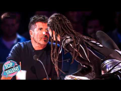 They Crack Their Body Faster and Closer.. Until The Judges FREAK OUT!