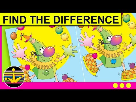 SPOT THE DIFFERENCE | Childrens IQ TEST AIJASTUDIO  104