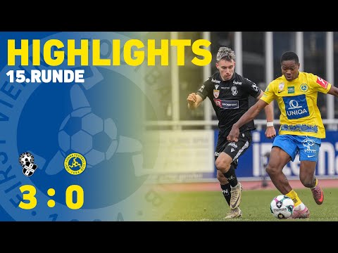 ADMIRAL 2. Liga I 15. Runde - Highlights | Schwarz-Weiß Bregenz vs. First Vienna FC 1894