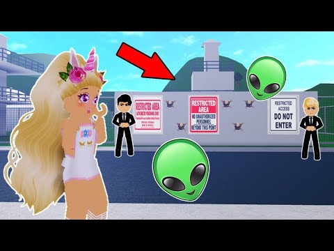 I Went To The Forbidden Top Secret Area In Bloxburg And - 