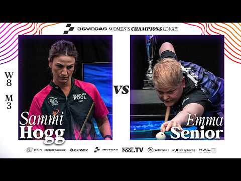 HER FIRST PRO WIN? | Senior v Hogg | 36Vegas Women's Champions League Week 8 Match 3