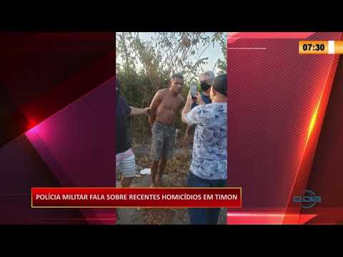 PoliÌcia Militar do MaranhaÌƒo se pronuncia sobre aumento de homiciÌdios em Timon 23 09 2020
