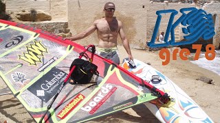 preview picture of video 'KOUS windsurfing The Greek Way'