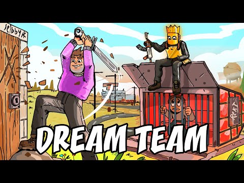 WHEN A TRAP BASE PRINCE AND ECO RAID KING TEAM UP // Rust Duo