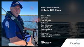 Memorial service for William ‘Bill’ Ewen