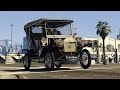 Ford T 1910 Passenger Open Touring Car для GTA 5 видео 1