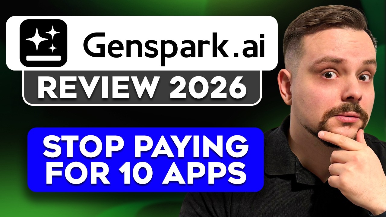 Genspark AI Review - 2026 | This $1B AI Tool Replaced All My Subscriptions (Real Workflow Test)
