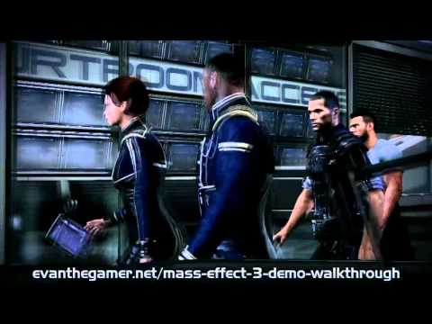 Mass Effect 3 Demo Walkthrough Part 1 [HD]