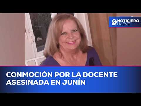 Conmoción por la docente asesinada en Junín: "nunca pensé que un hijo podría matar a la madre"