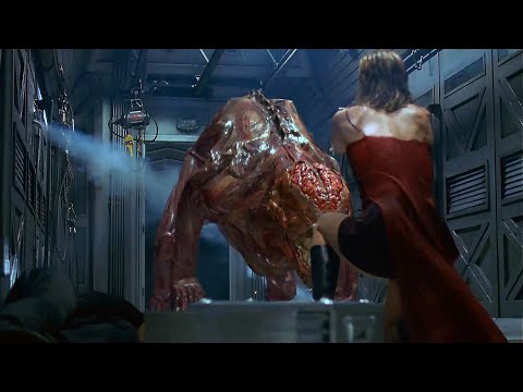 愛麗絲VS利克爾（火車大戰）｜生化危機 (Alice vs Licker (Train fight) | Resident Evil)